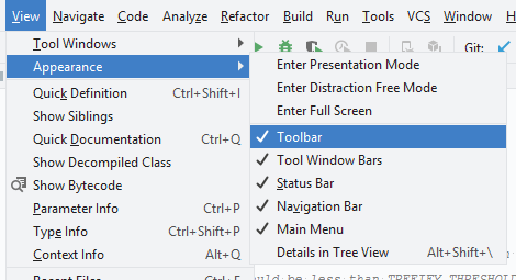 Appearance settings